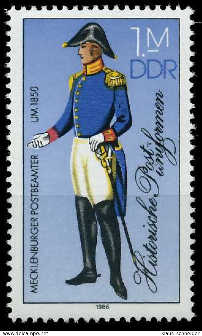 DDR 1986 Nr 3000I Postfrisch SB6233E - Unused Stamps