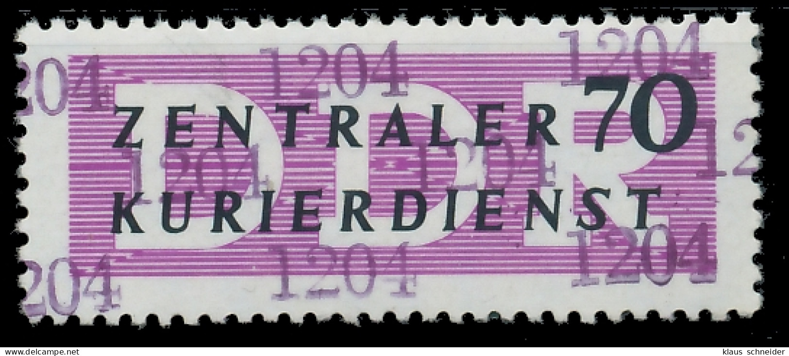 DDR DIENST VERWALTUNGSPOST-A ZKD Nr 13 N1204 Postfrisch X1D2BF2 - Otros & Sin Clasificación