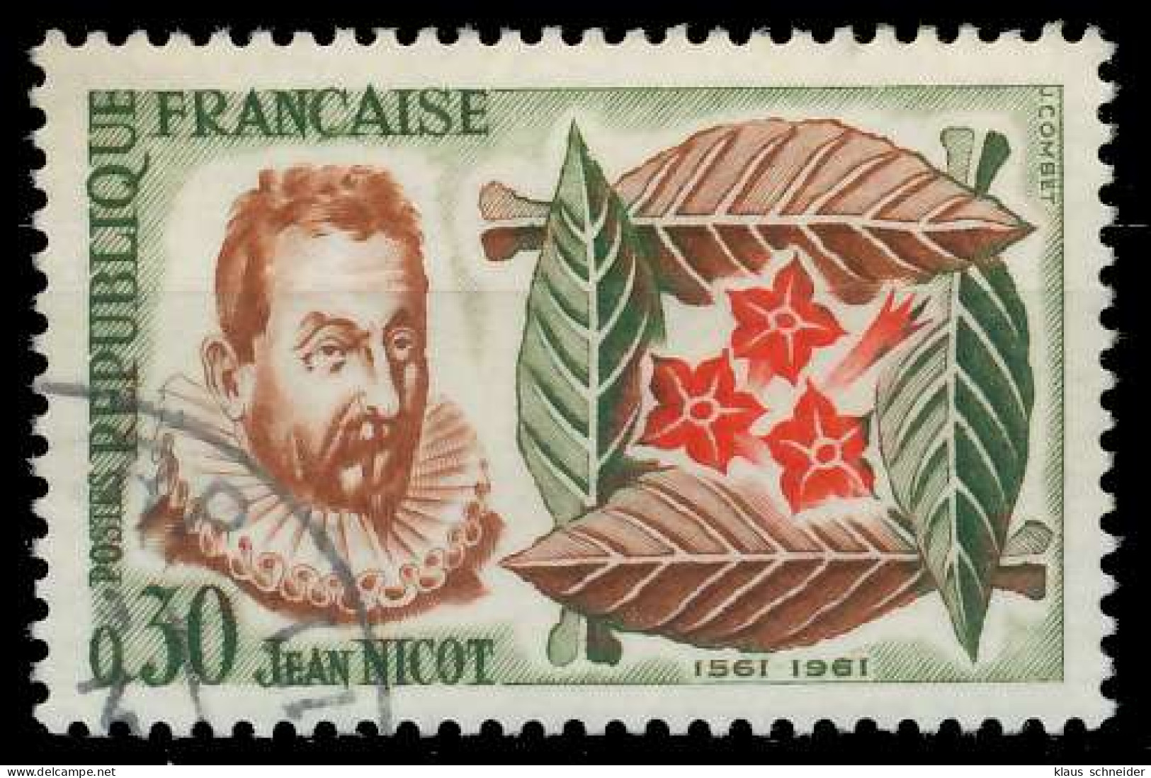 FRANKREICH 1961 Nr 1340 Gestempelt X625932 - Used Stamps
