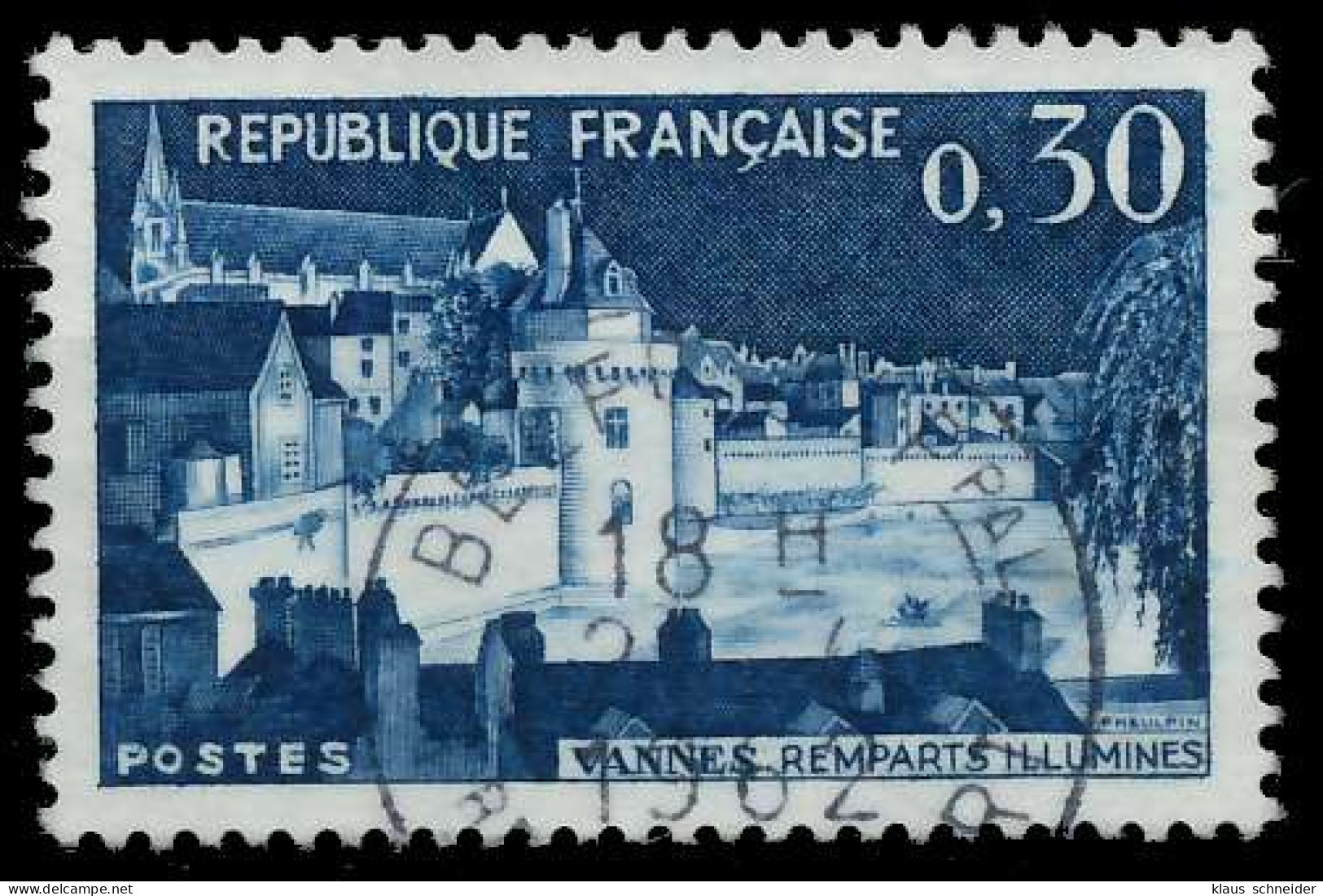 FRANKREICH 1962 Nr 1386 Gestempelt X62D396 - Used Stamps