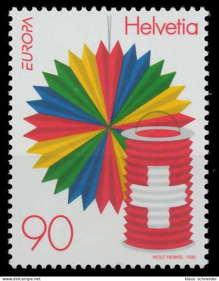 SCHWEIZ 1998 Nr 1654 Postfrisch X657B92 - Ungebraucht