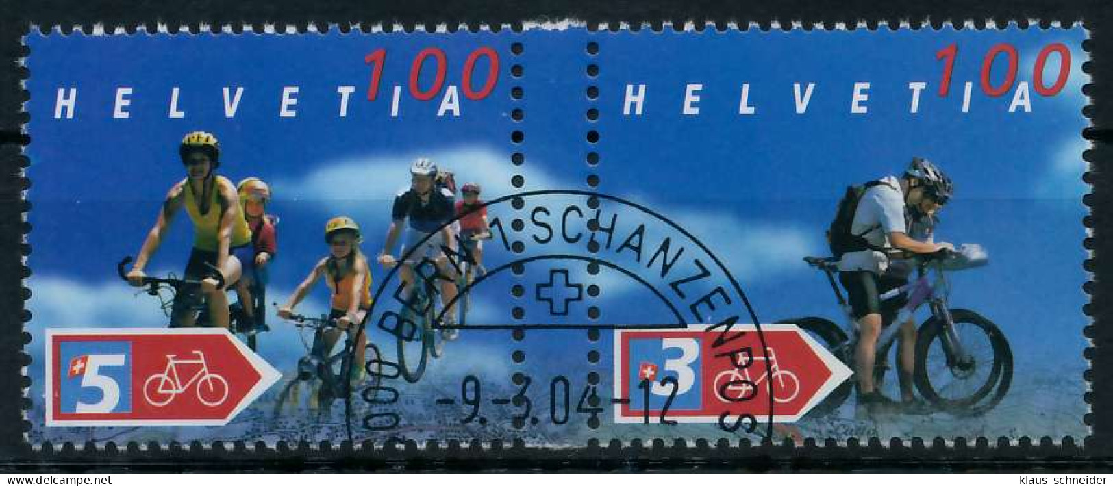 SCHWEIZ 2004 Nr 1867-1868 Gestempelt ZW-STEG PAAR X73114E - Usati