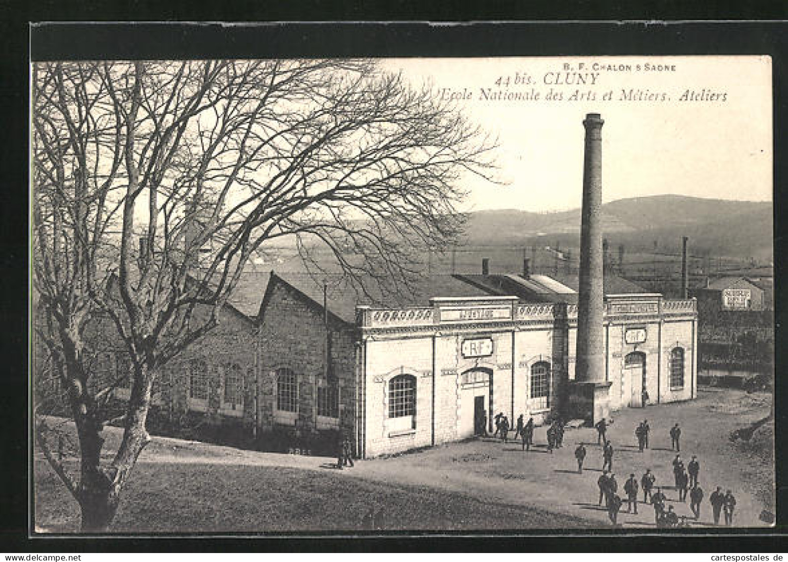 CPA Cluny, Ecole Nationale Des Arts Et Métiers, Ateliers  - Cluny