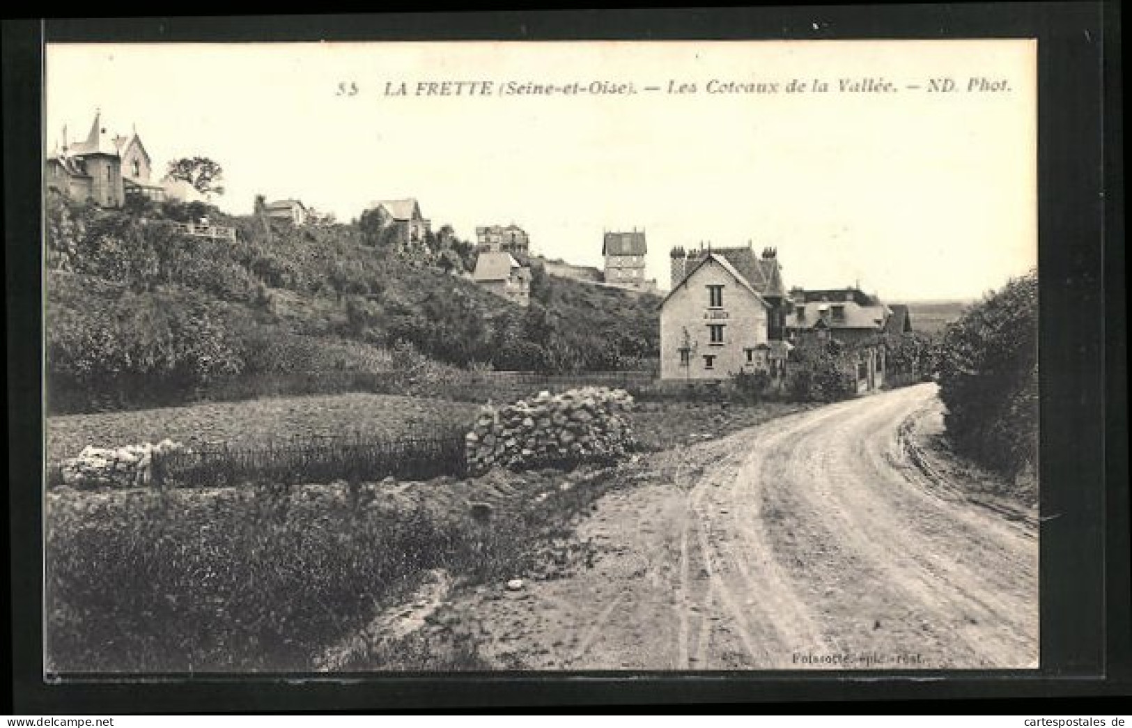 CPA La Frette, Les Coteaux De La Vallee  - Other & Unclassified