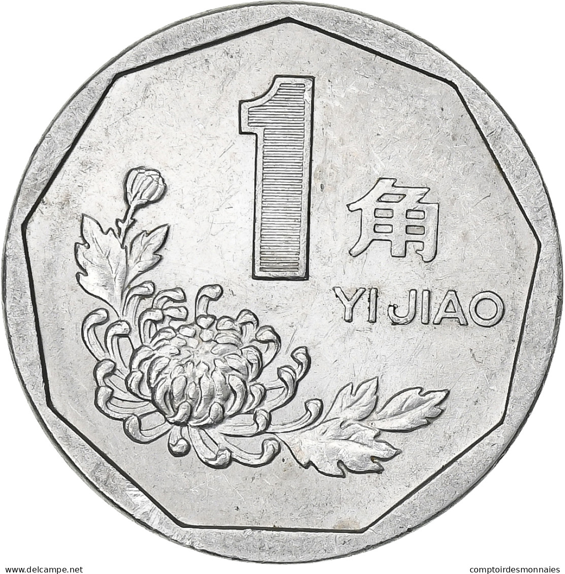 République Populaire De Chine, Jiao, 1992, Aluminium, SUP, KM:335 - China