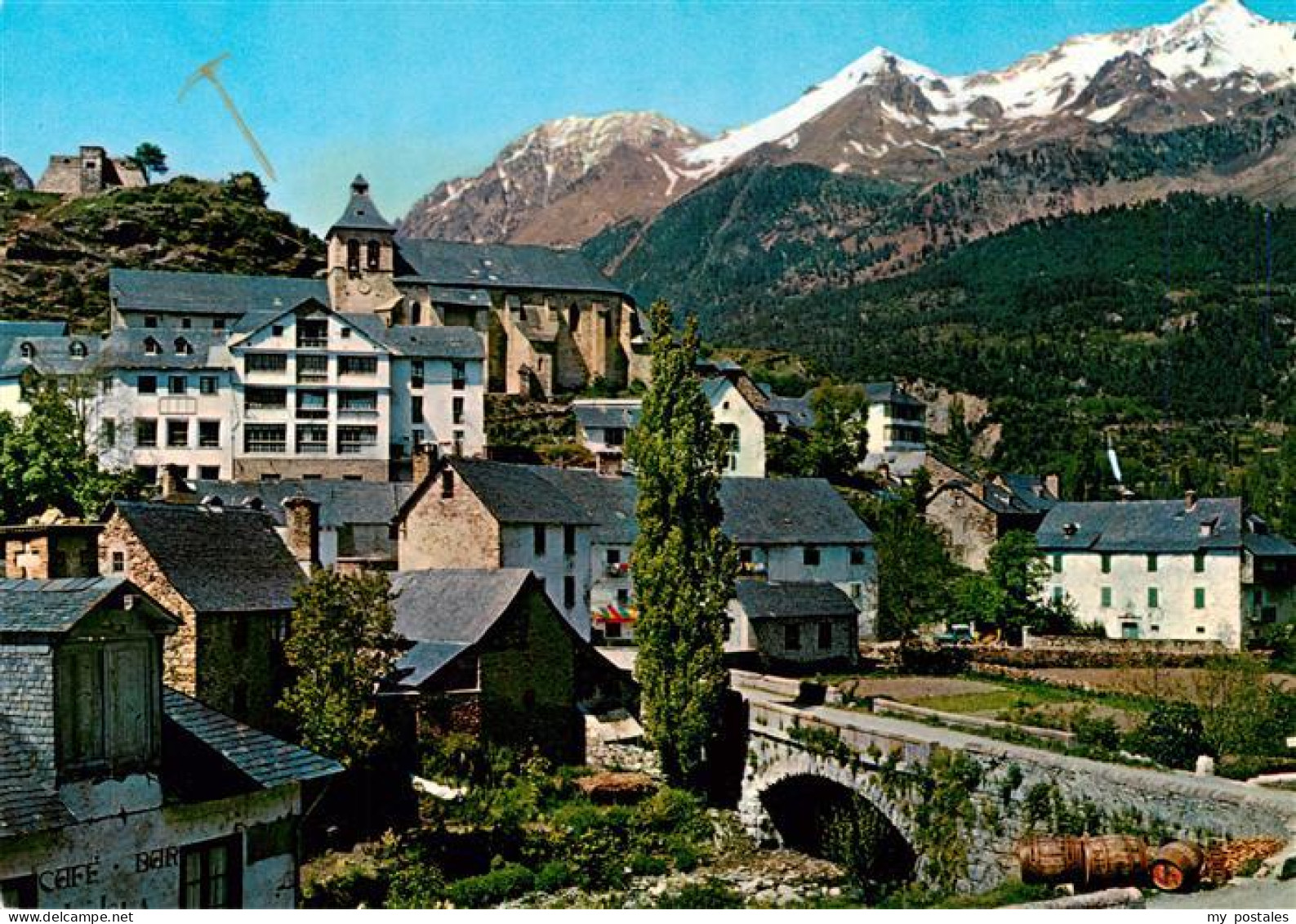 73944878 Sallent_de_Gallego_ES Pirineo Aragones Vista Parcial - Andere & Zonder Classificatie