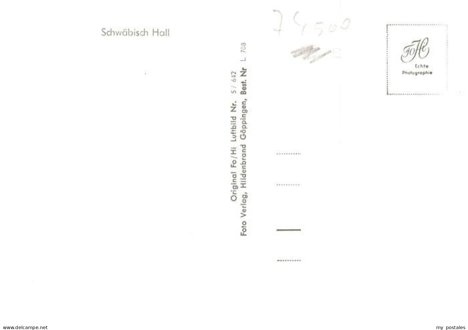 73944802 Schwaebisch_Hall Fliegeraufnahme - Schwäbisch Hall