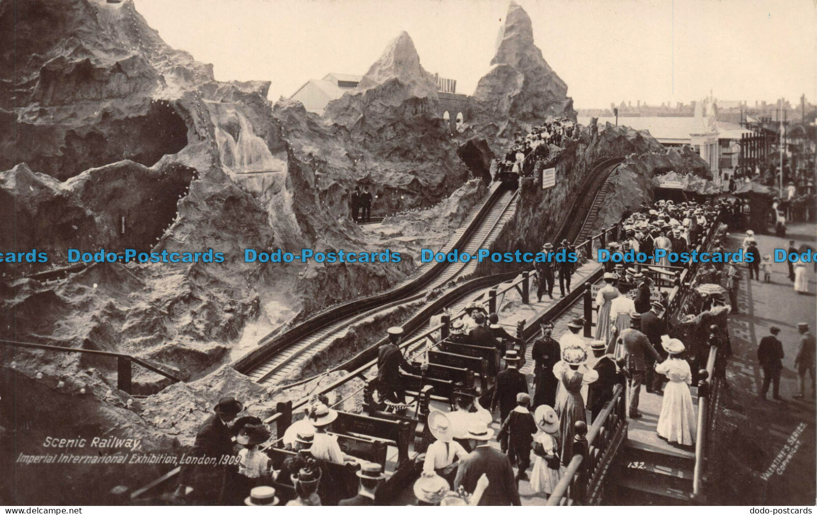 R079662 Scenic Railway. Imperial International Exhibition. London. 1909. Valenti - Other & Unclassified