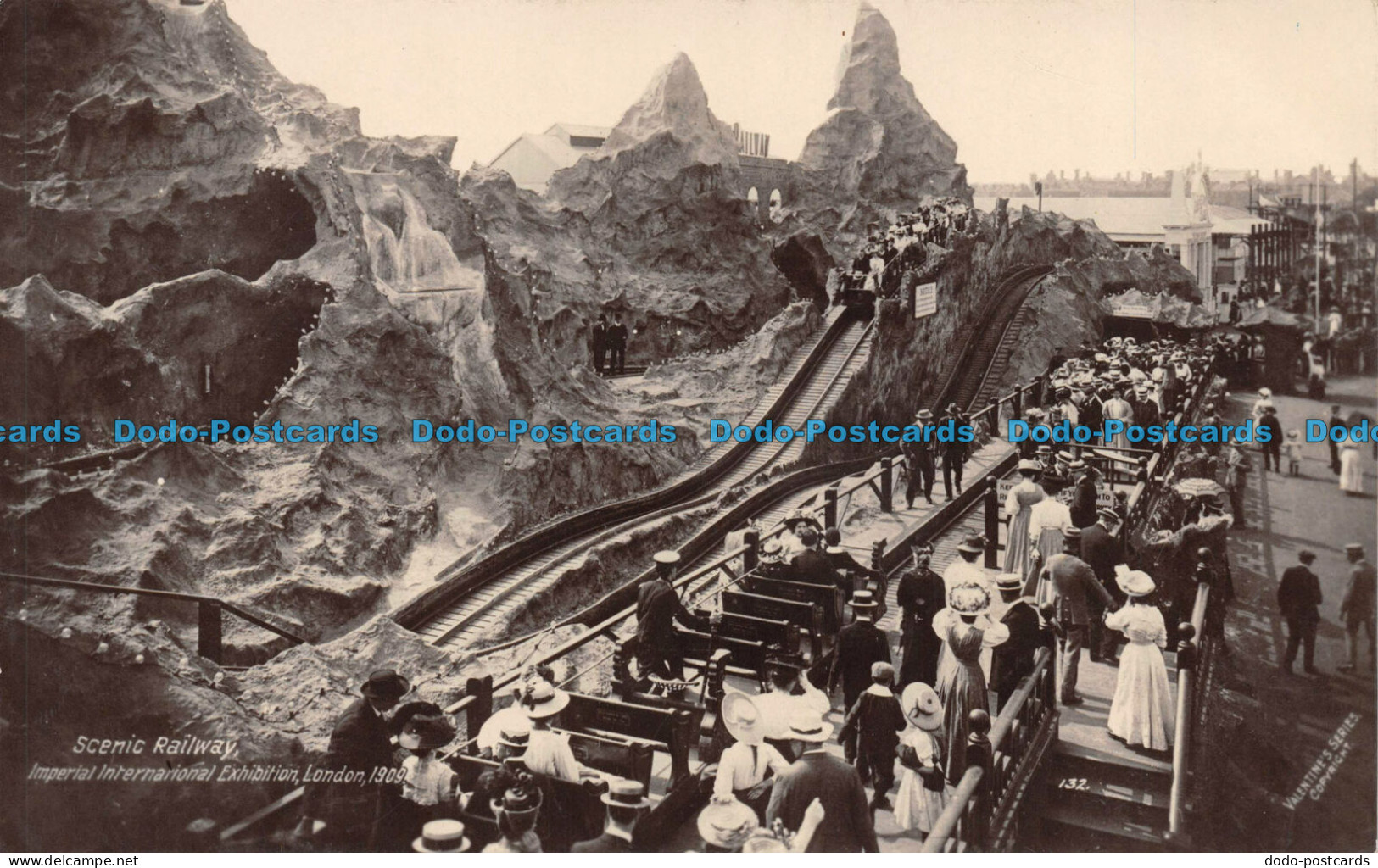 R079662 Scenic Railway. Imperial International Exhibition. London. 1909. Valenti - Sonstige & Ohne Zuordnung