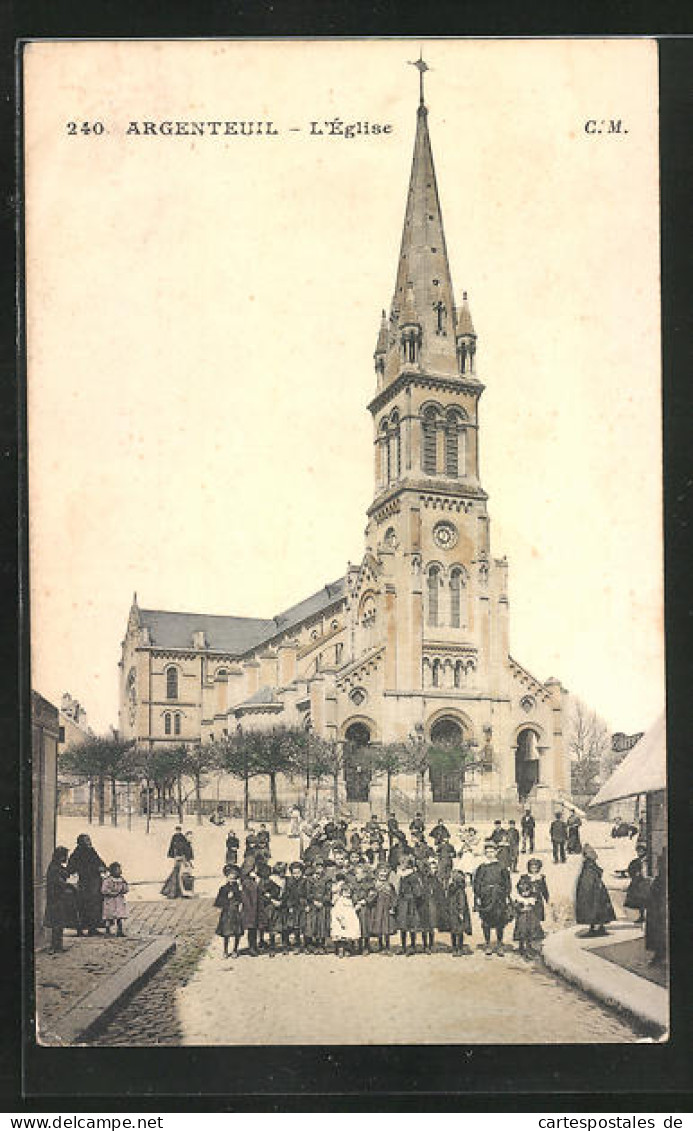 CPA Argenteuil, L`Eglise  - Argenteuil