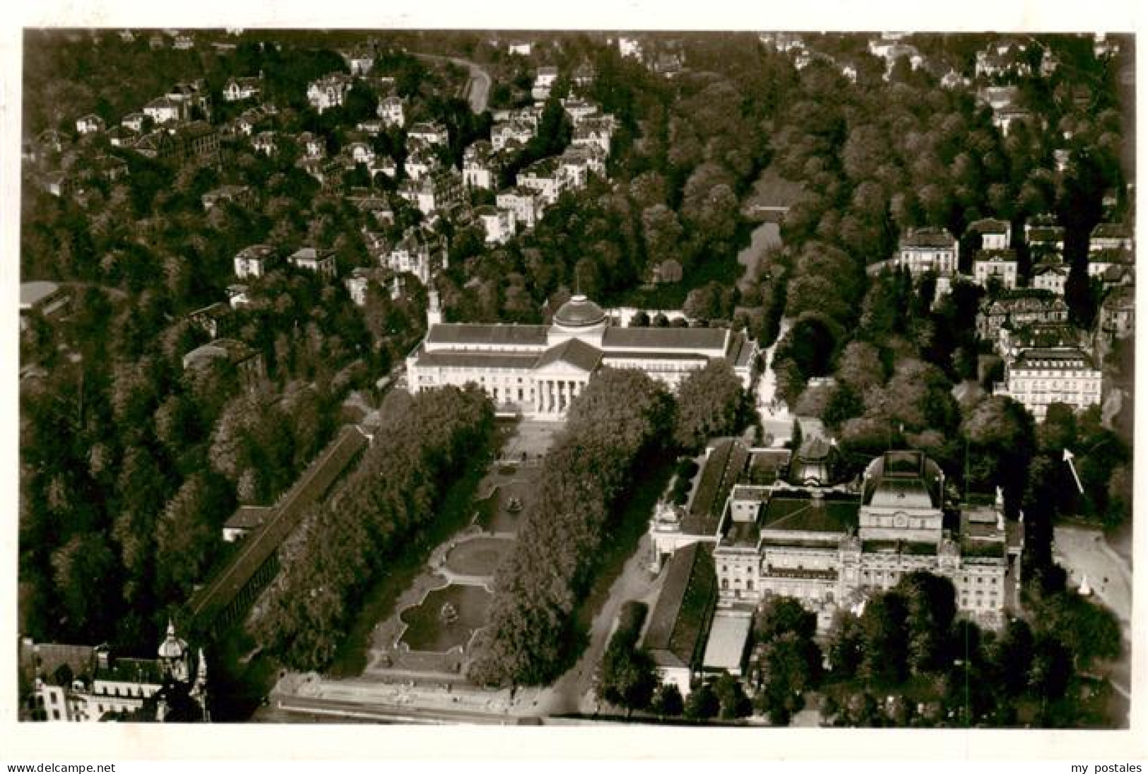 73903500 Wiesbaden Heinrich Gluecklich Haus Am Kurpark Fliegeraufnahme Wiesbaden - Wiesbaden