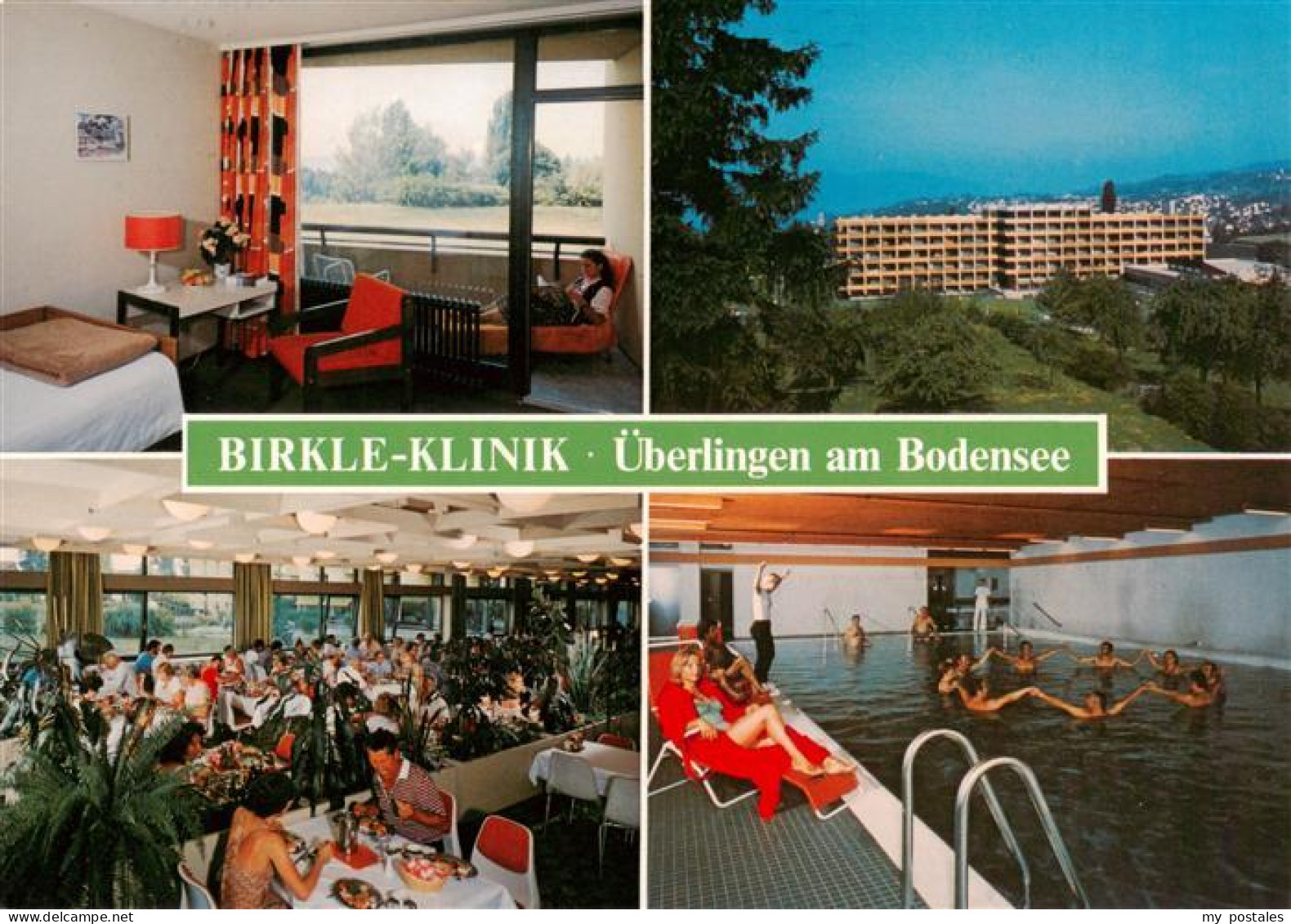 73903451 Ueberlingen Bodensee Birkle Klinik Zimmer Speisesaal Hallenbad Ueberlin - Überlingen