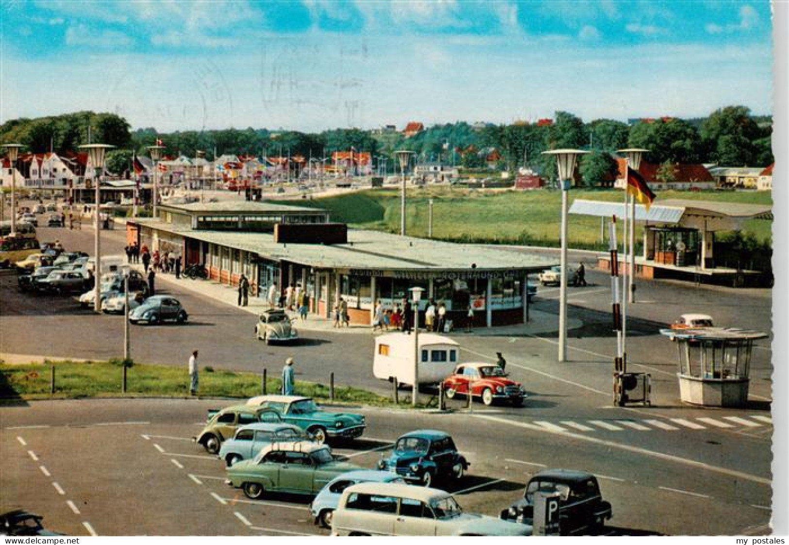 73903406 Flensburg  Schleswig-Holstein Grenzuebergang Krusau  - Flensburg