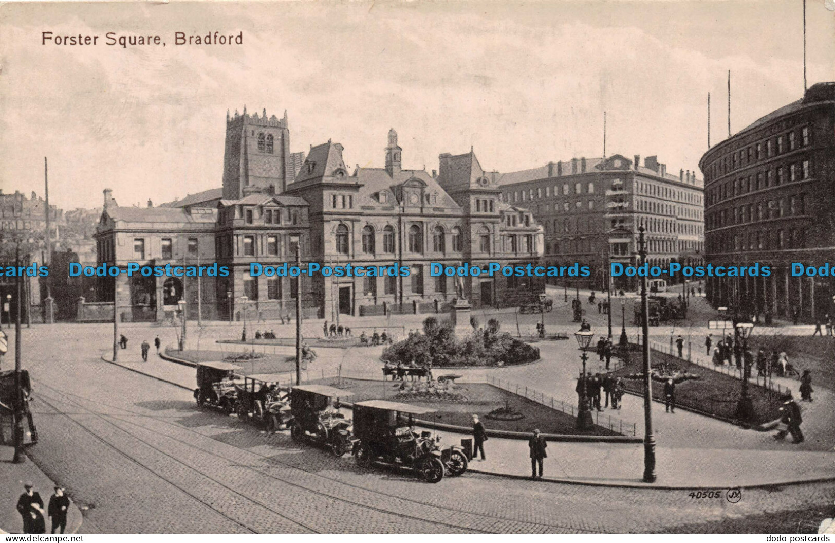 R080667 Forster Square. Bradford. Valentines Series. 1918 - Welt