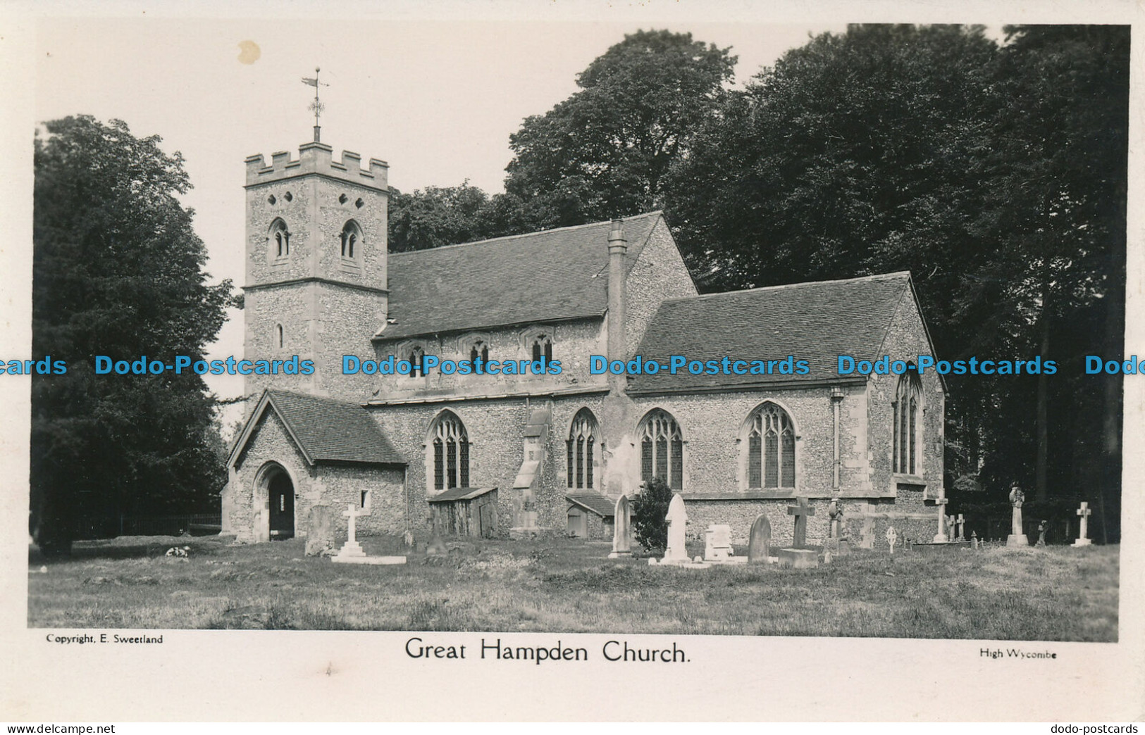 R079810 Great Hampden Church. E. Sweetland - Welt