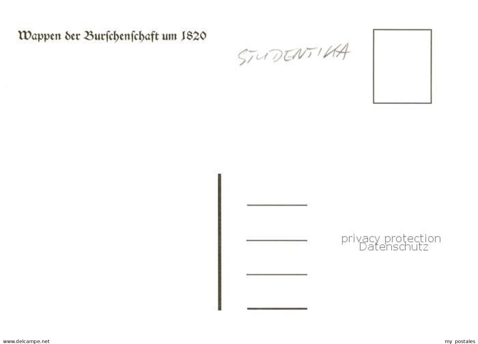 73864793 Bochum Vereinigung Alter Burschenschafter Zu Bochum Wappen Studentika B - Bochum