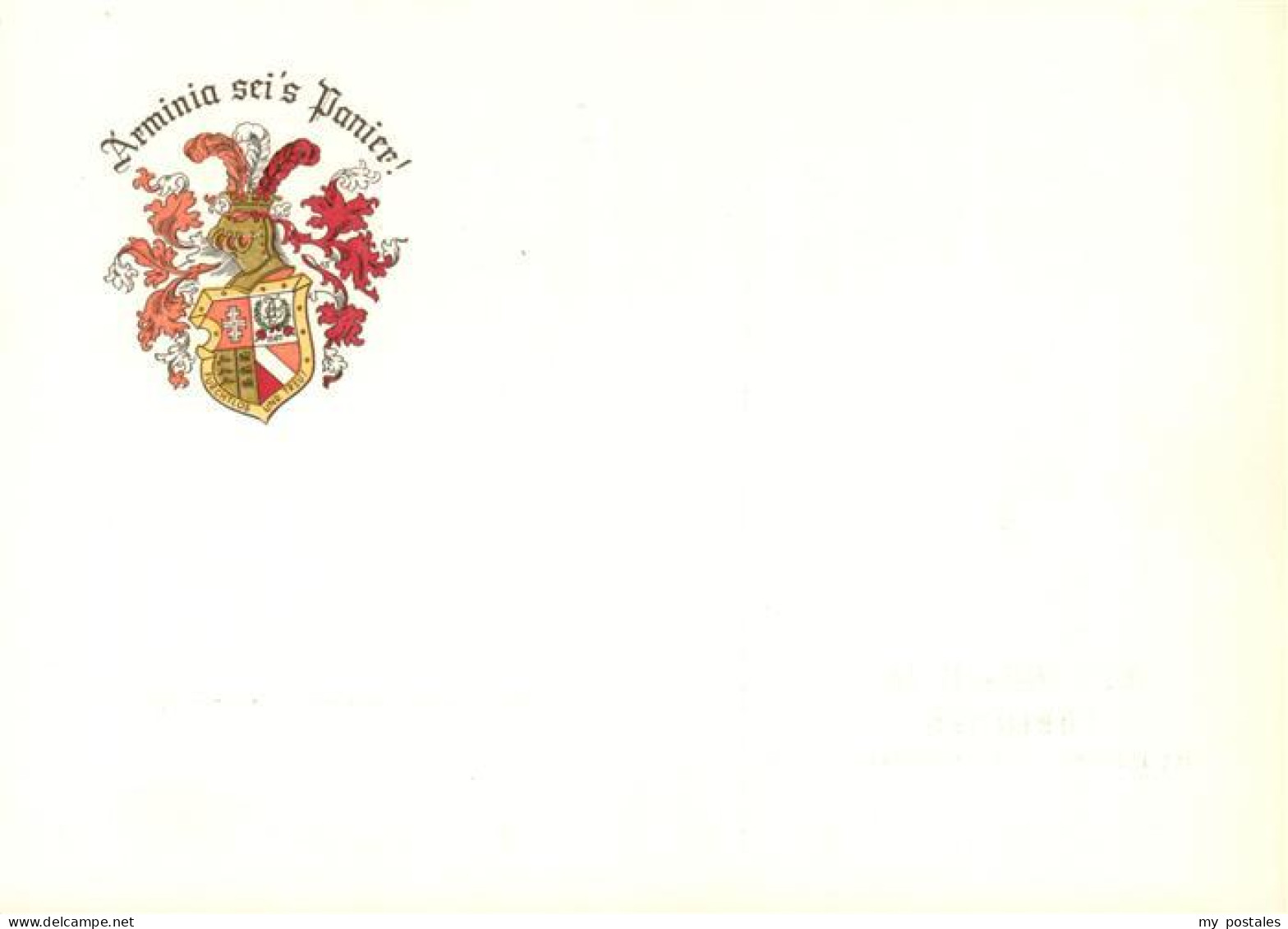 73864759 Tuebingen ATV Arminia Studentica Wappen Tuebingen - Tübingen