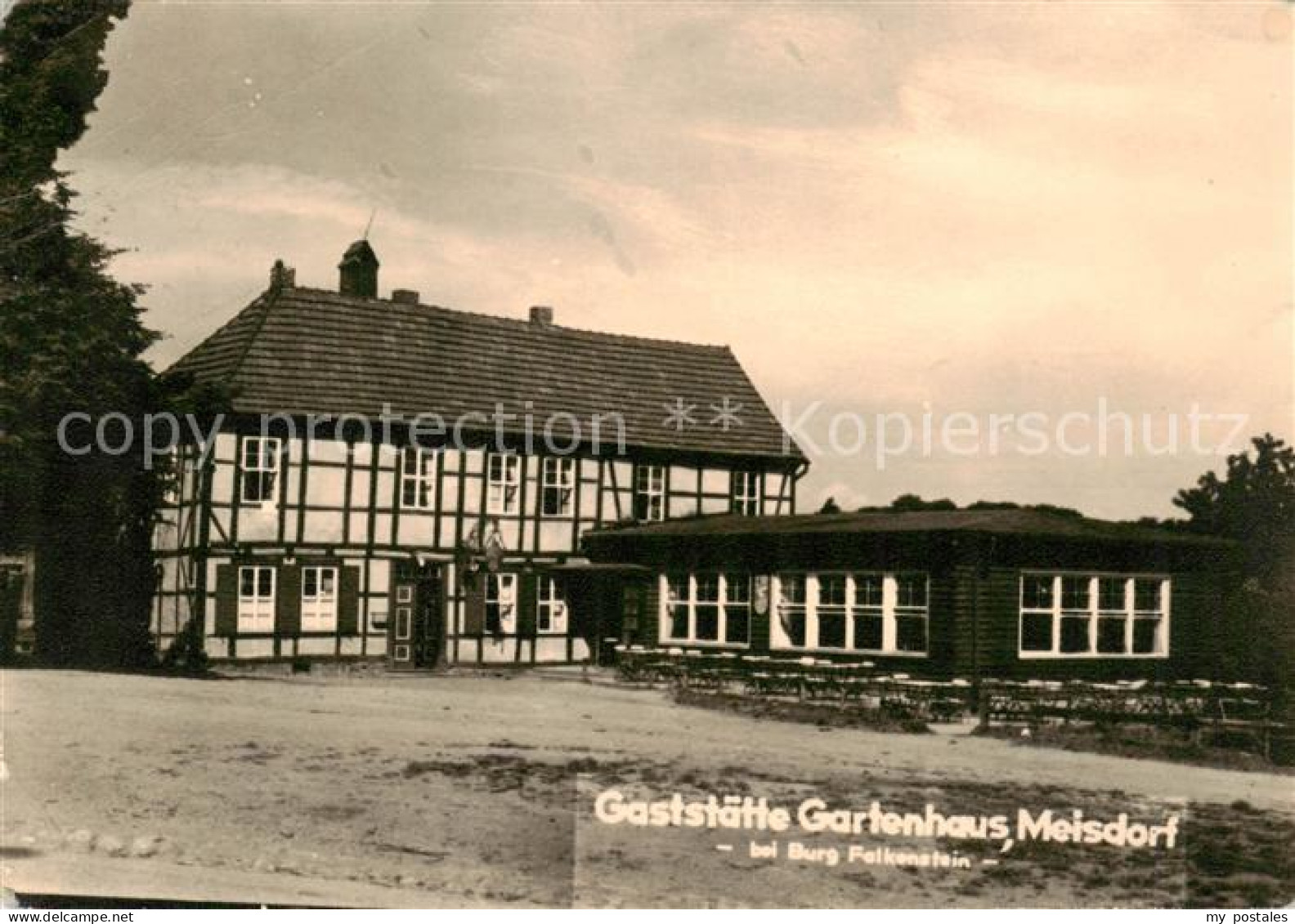 73864738 Meisdorf Falkenstein Harz Gaststaette Gartenhaus  - Andere & Zonder Classificatie