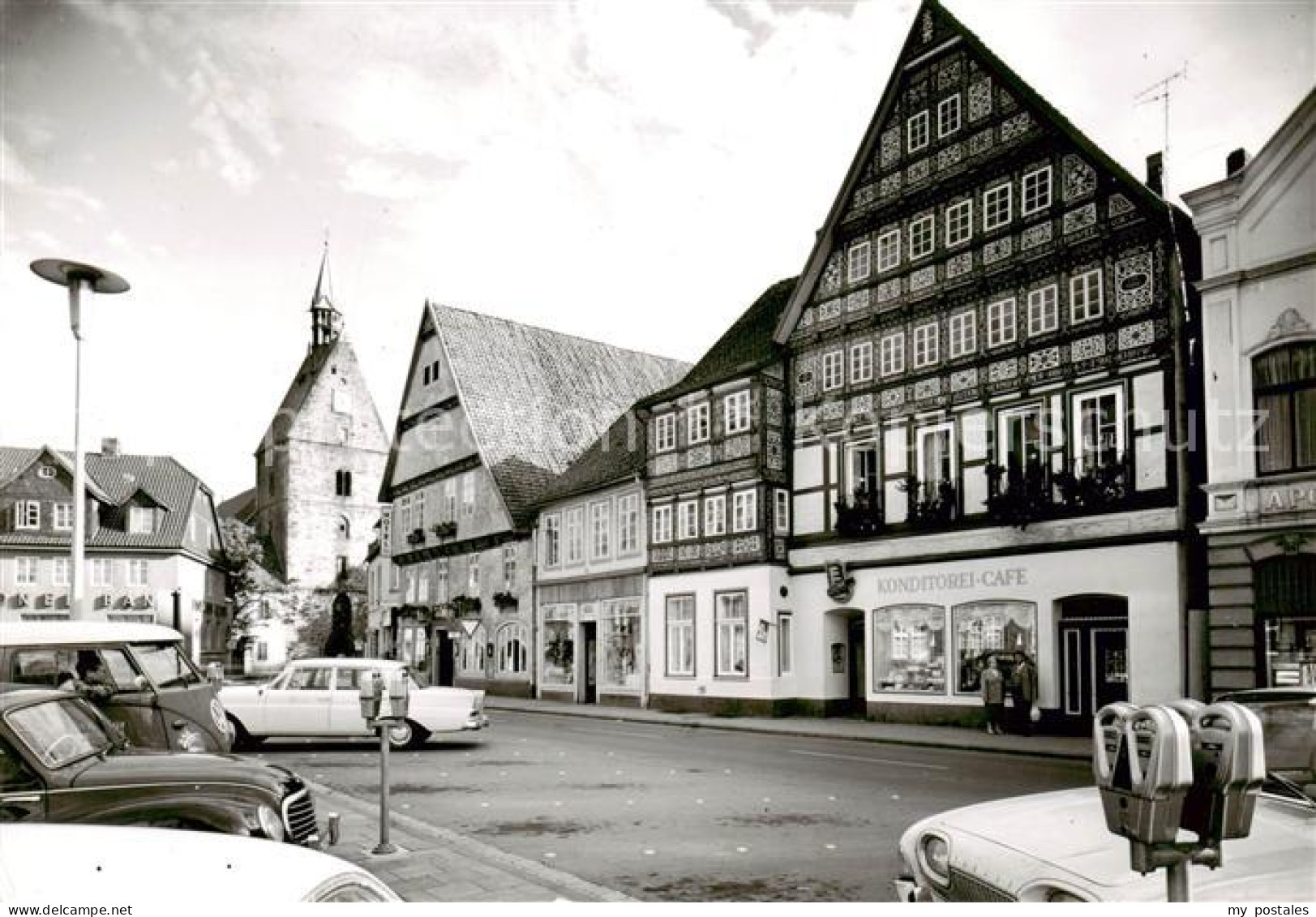 73830912 Stadthagen Markt Mit Kirche Stadthagen - Stadthagen