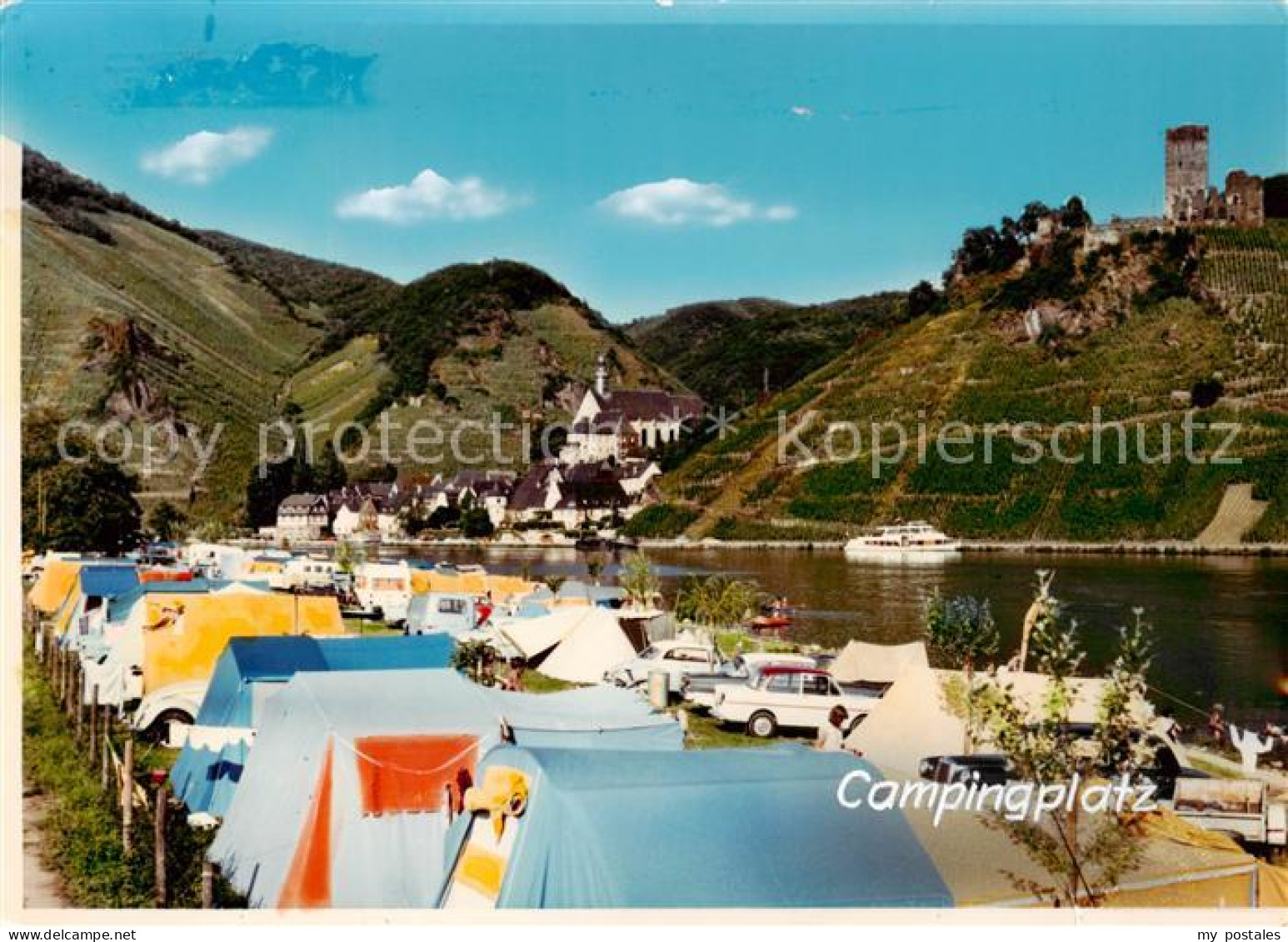 73830904 Beilstein Mosel Panorama Campingplatz Beilstein Mosel - Andere & Zonder Classificatie