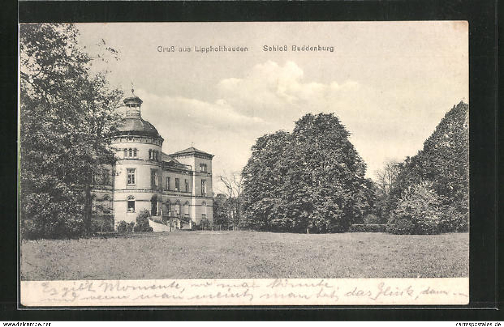 AK Lippholthausen, Schloss Buddenburg  - Autres & Non Classés