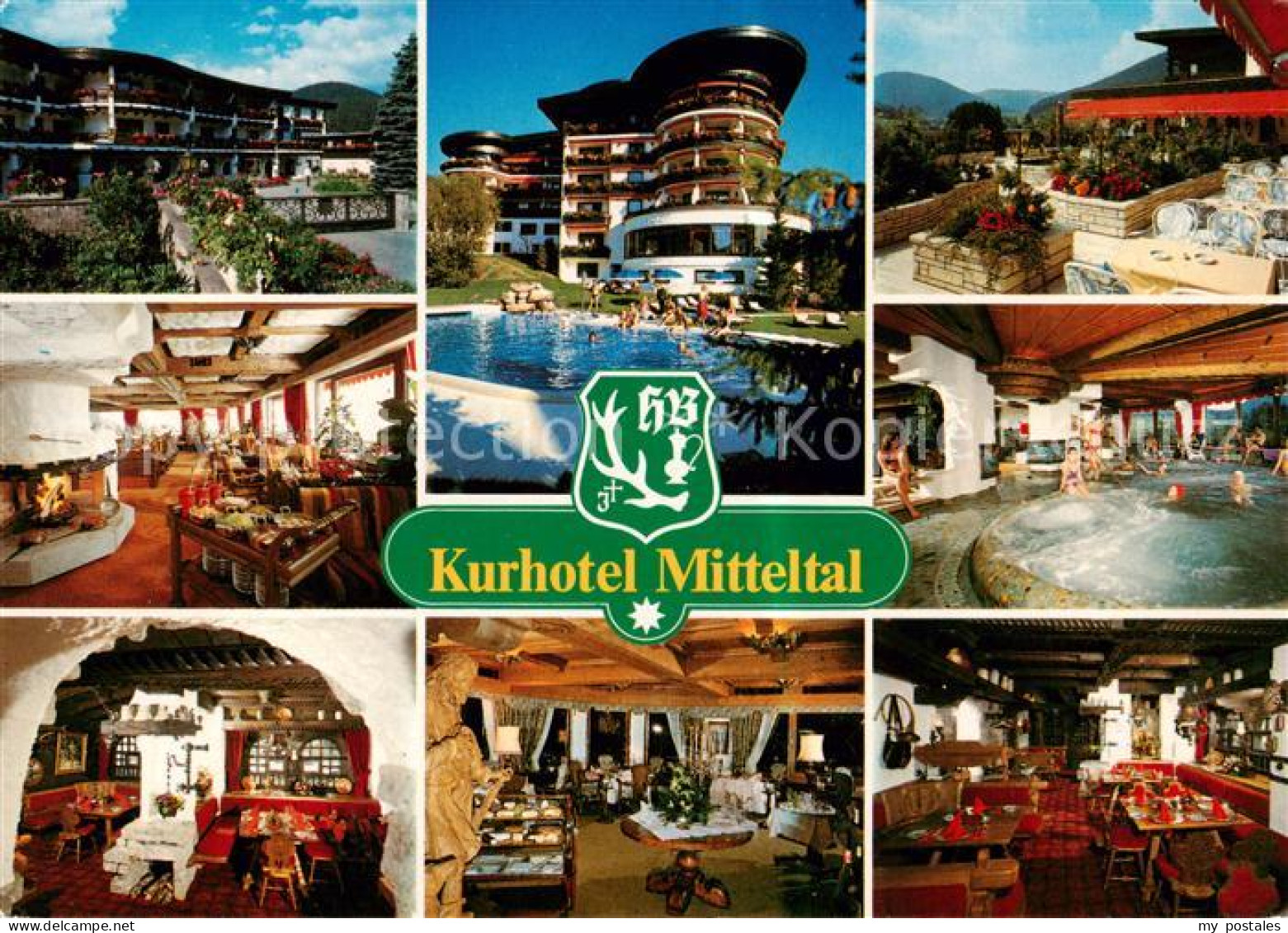 73796670 Mitteltal Schwarzwald Kurhotel Mitteltal Gastraeume Schwimmbad Hallenba - Baiersbronn