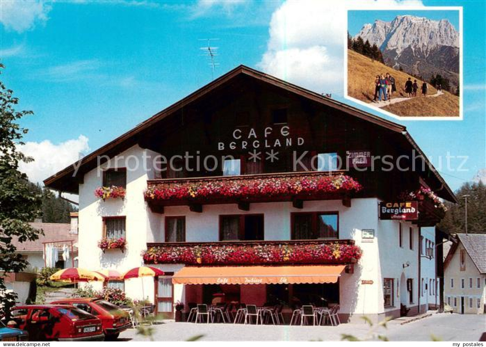 73796601 Biberwier Tirol Cafe Pension Bergland Biberwier Tirol - Sonstige & Ohne Zuordnung