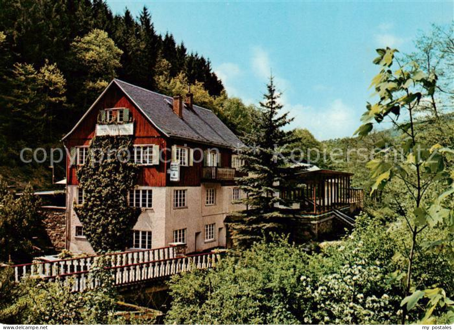 73796519 Lauksburg Wispertal Bad Schwalbach Gaststaette Forstgut Lauksburg  - Bad Schwalbach