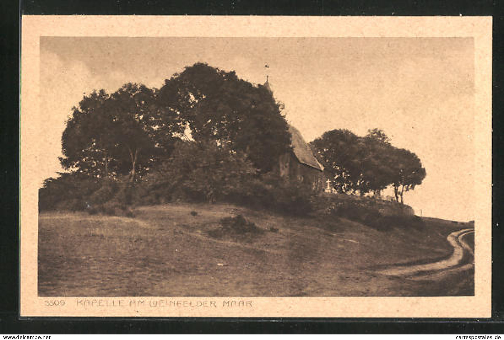 AK Daun /Eifel, Kapelle Am Weinfelder Maar  - Daun