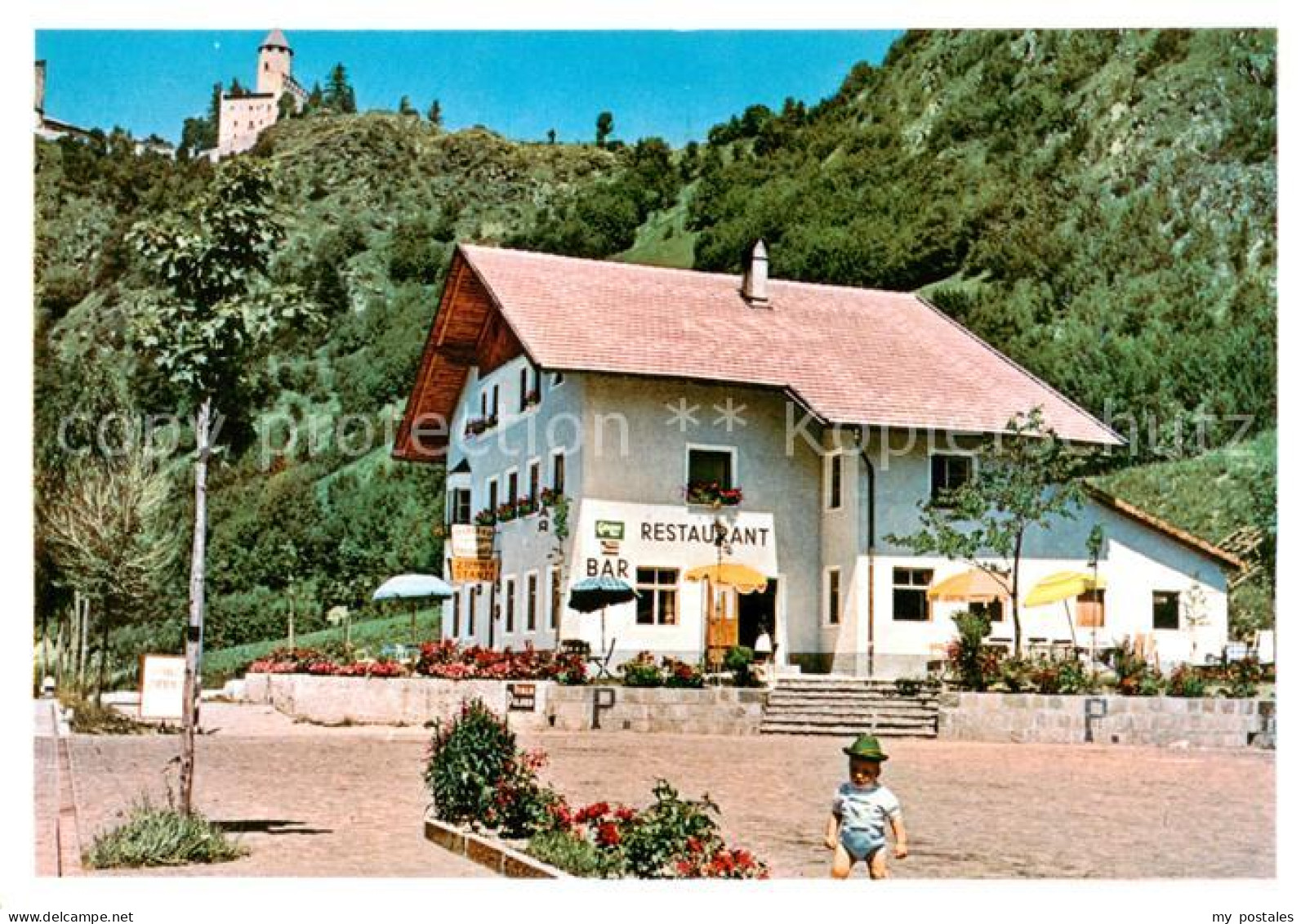 73796390 Sterzing Vipiteno Suedtirol IT Gasthof Restaurant Burgfrieden  - Autres & Non Classés