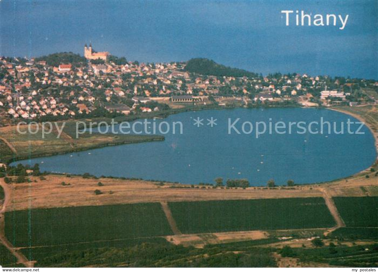 73757193 Tihany HU Fliegeraufnahme Panorama  - Hongrie