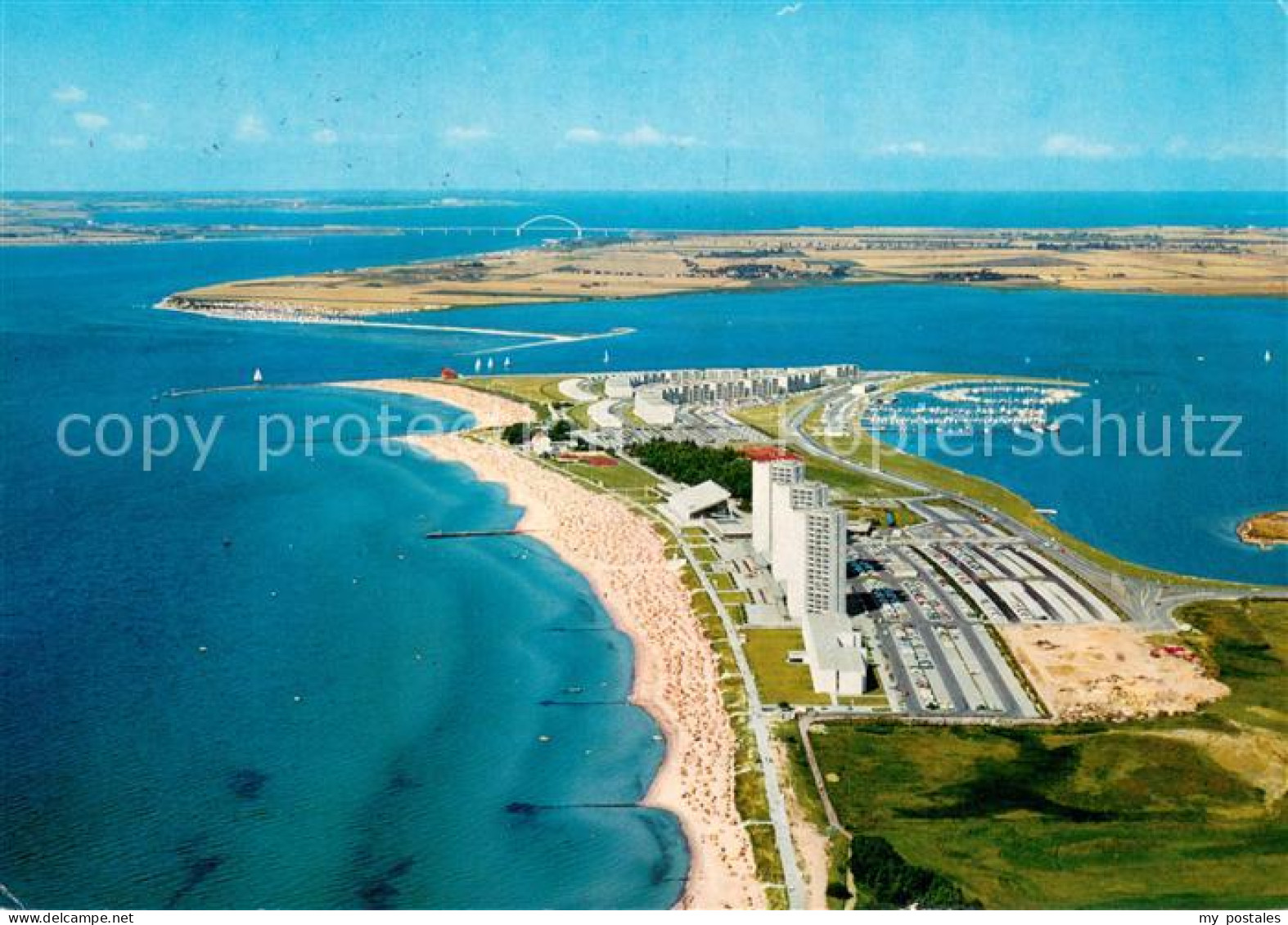 73757132 Fehmarn Fliegeraufnahme Ostseebad Burg  Fehmarn - Fehmarn