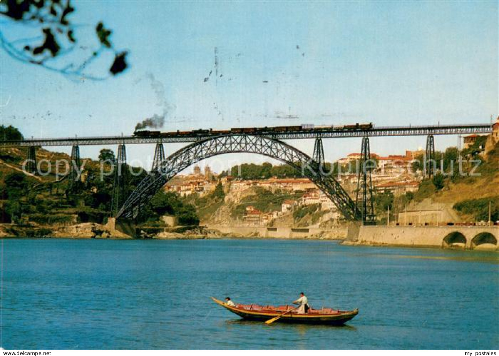 73757115 Porto  Portugal D Maria Bruecke Ueber Douro-Fluss  - Sonstige & Ohne Zuordnung