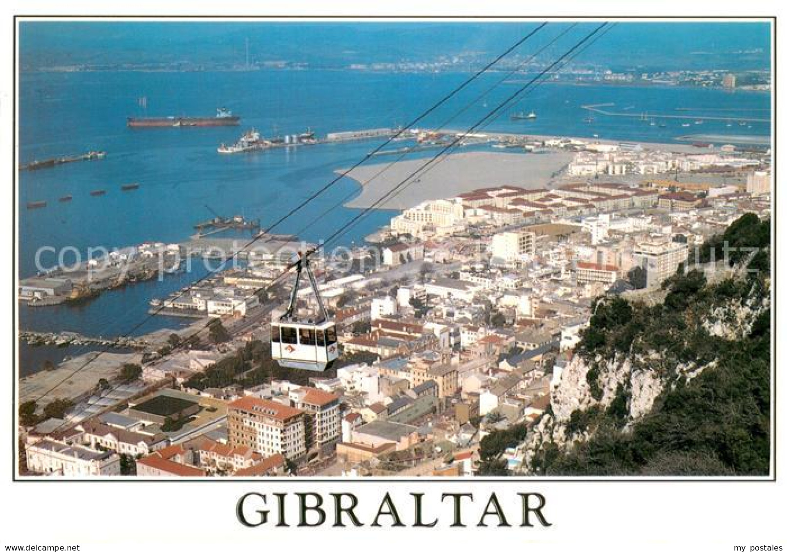 73757114 Gibraltar Cable Car Hafen Gibraltar - Gibraltar