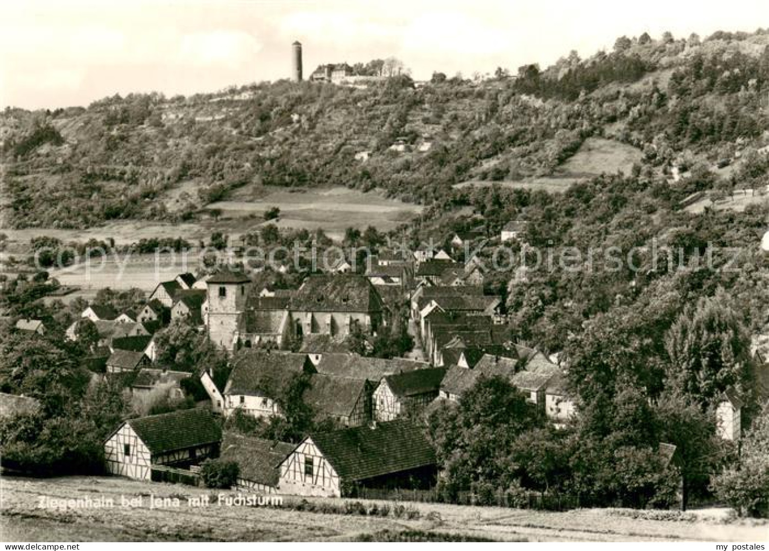 73757022 Ziegenhain Jena Panorama Mit Fuchsturm Ziegenhain Jena - Jena