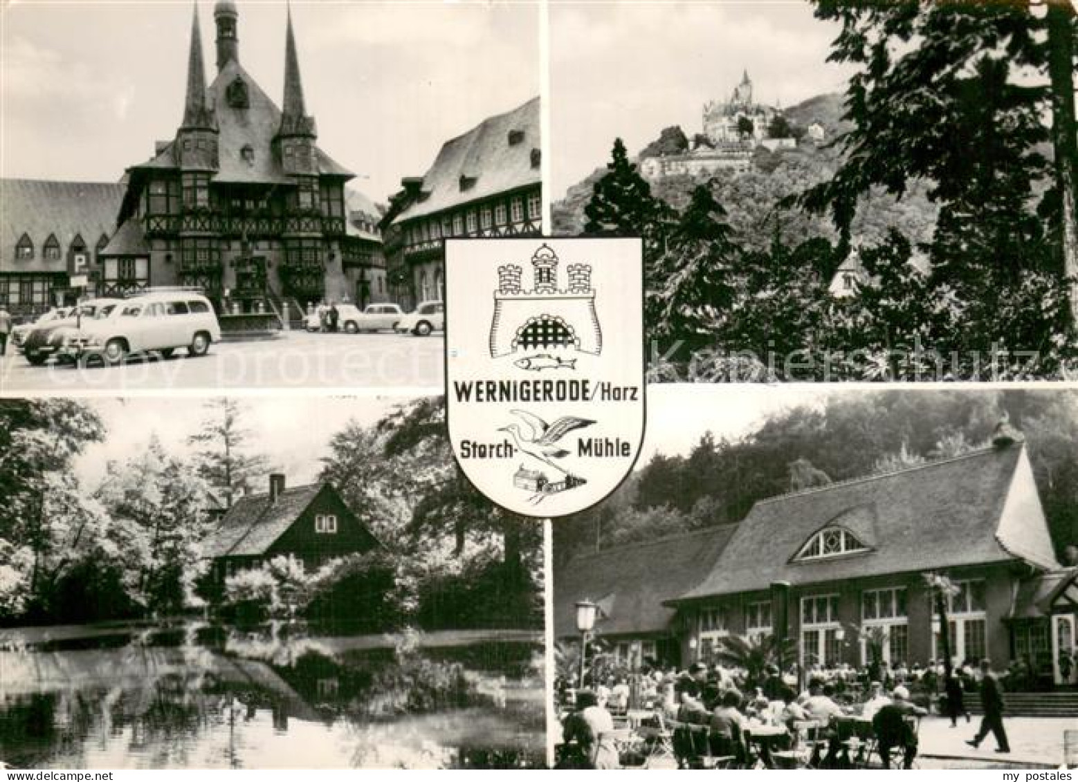 73757021 Wernigerode Harz Rathaus Schlossblick Feudalmuseum Christianental Konsu - Wernigerode