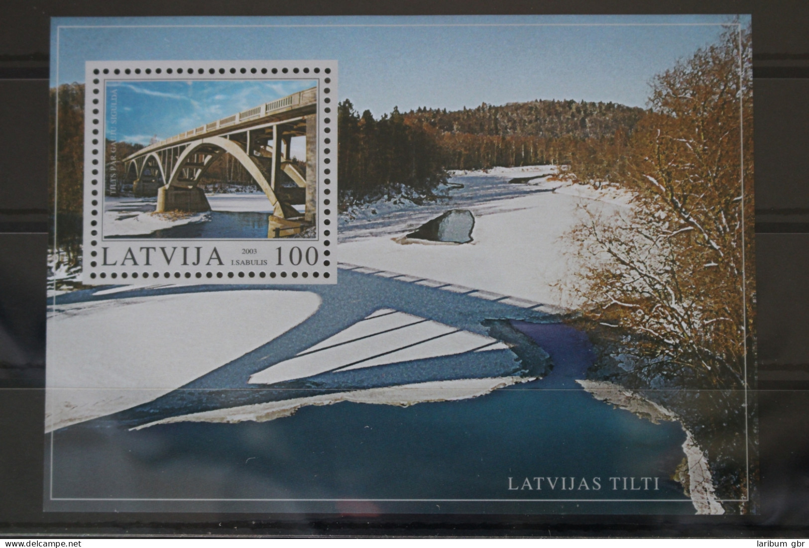 Lettland Block 17 Mit 593 Postfrisch #VV365 - Letland