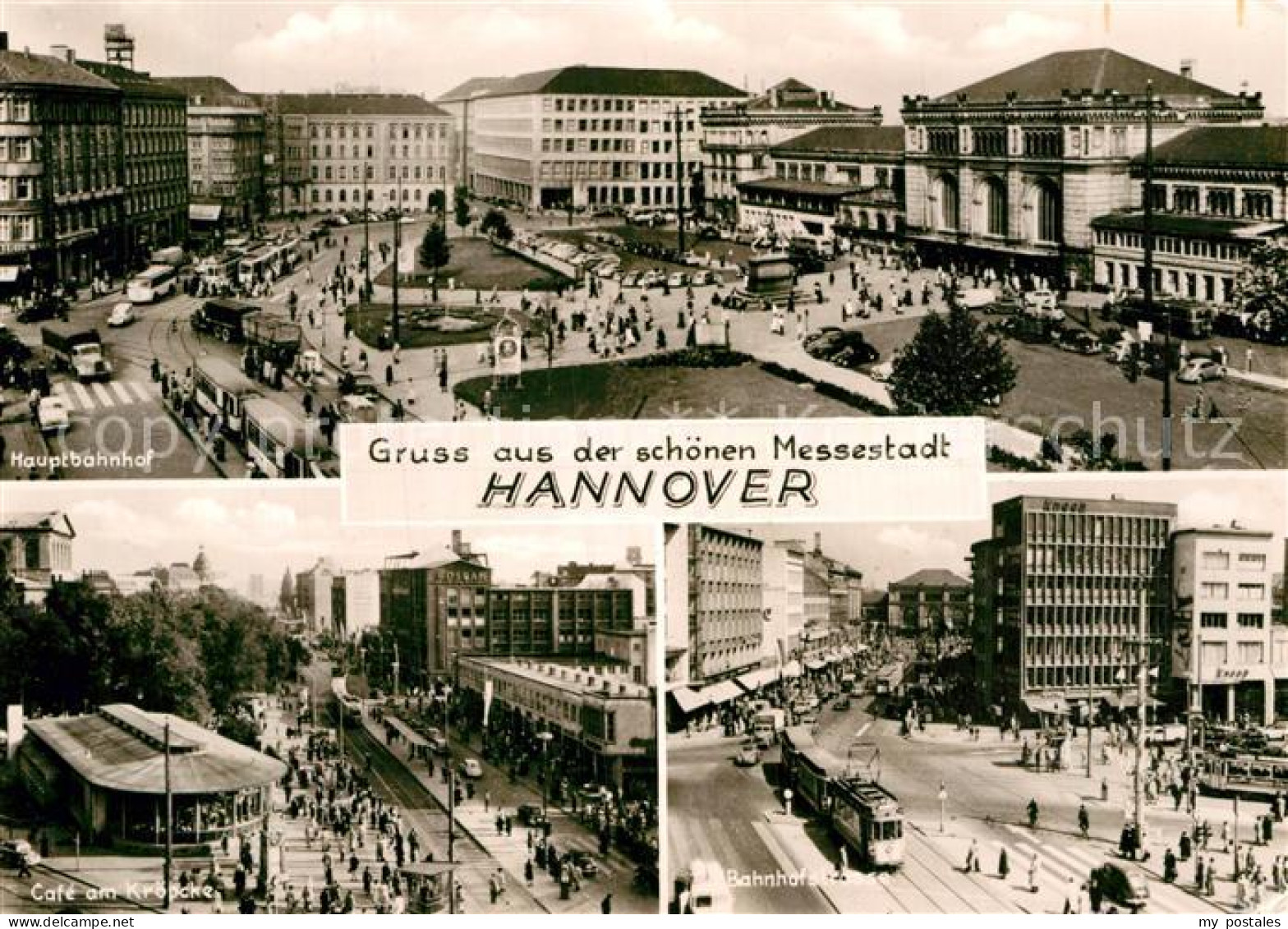 72979639 Hannover Hauptbahnhof Platz Denkmal Cafe Am Kroepcke Bahnhofstrasse Han - Hannover