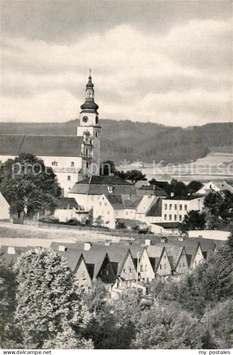72977947 Schoemberg Schlesien Holzlaubenhaeuser Zwoelf Apostel Kirche Postkarten - Polen