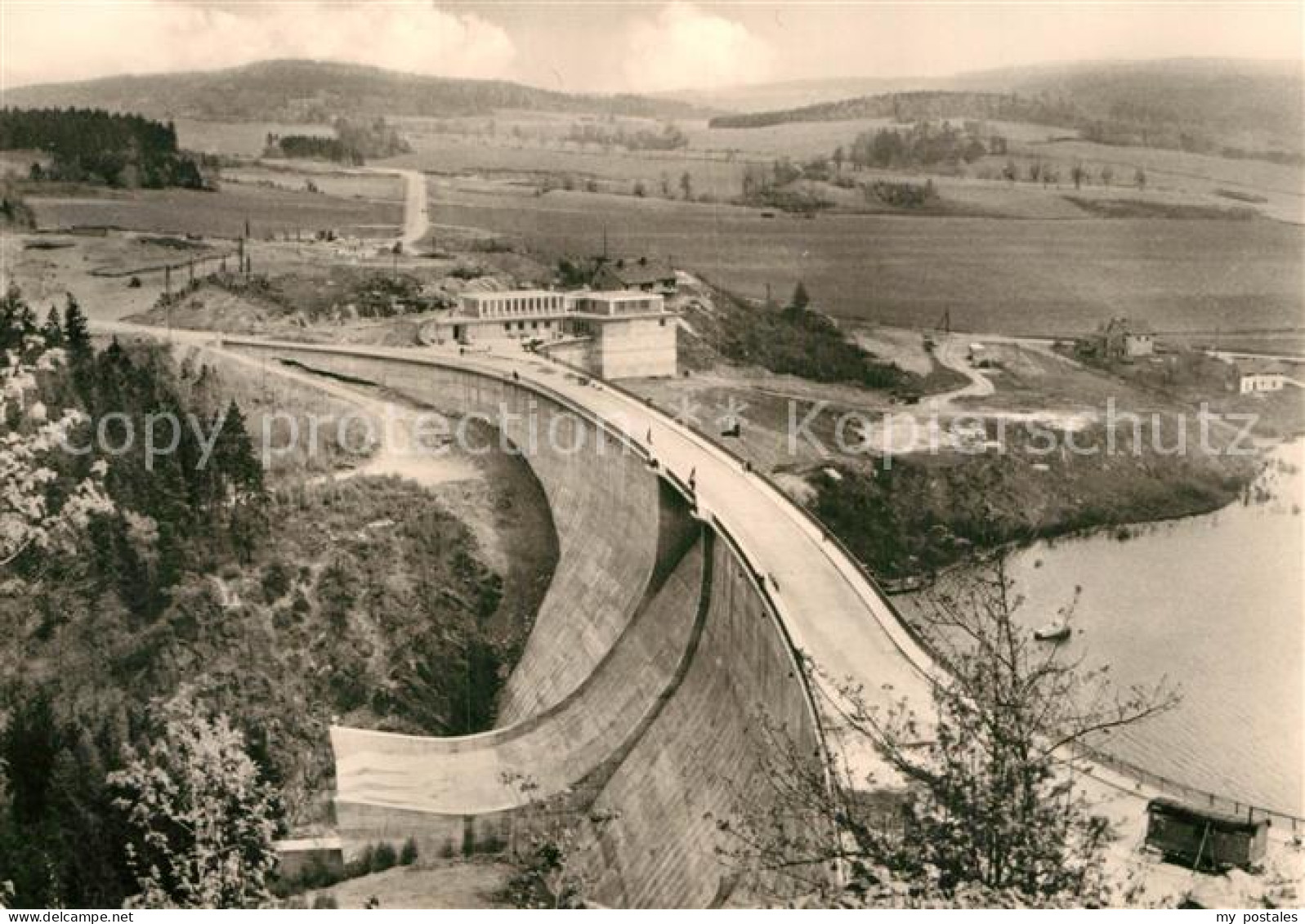 72977100 Poehl Vogtland Talsperre Sperrmauer Poehl Vogtland - Sonstige & Ohne Zuordnung