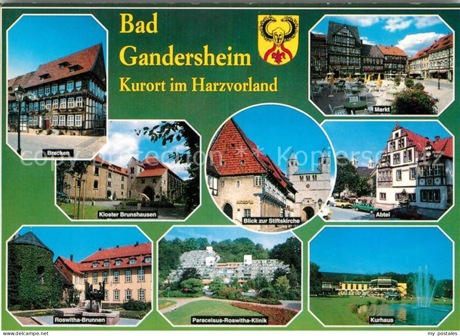 72977053 Bad Gandersheim Bracken Kloster Brunnen Klinik Stiftskirche Markt Abtei - Bad Gandersheim