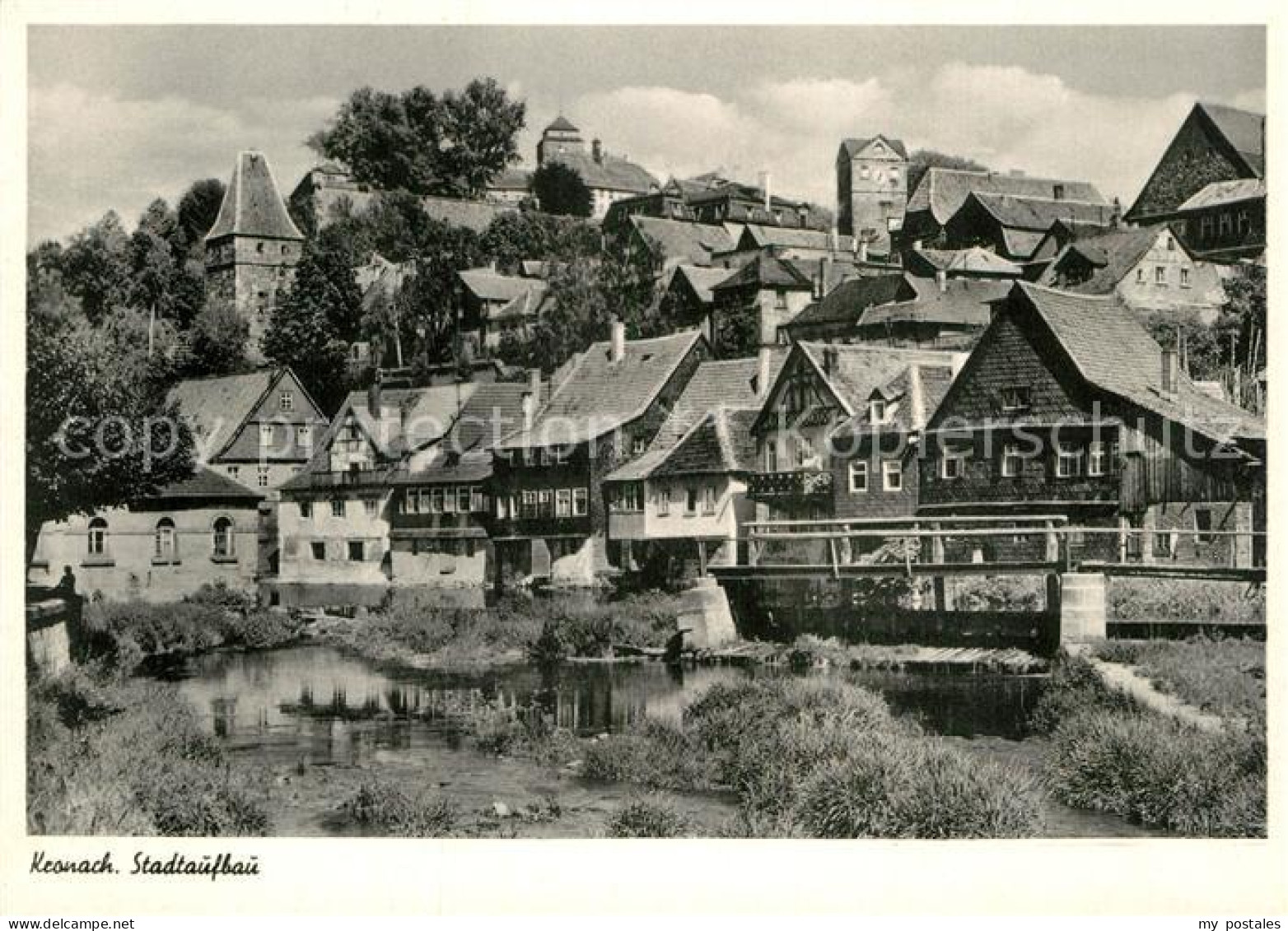 72977039 Kronach Oberfranken Stadtaufbau Altstadt Kronach Oberfranken - Kronach