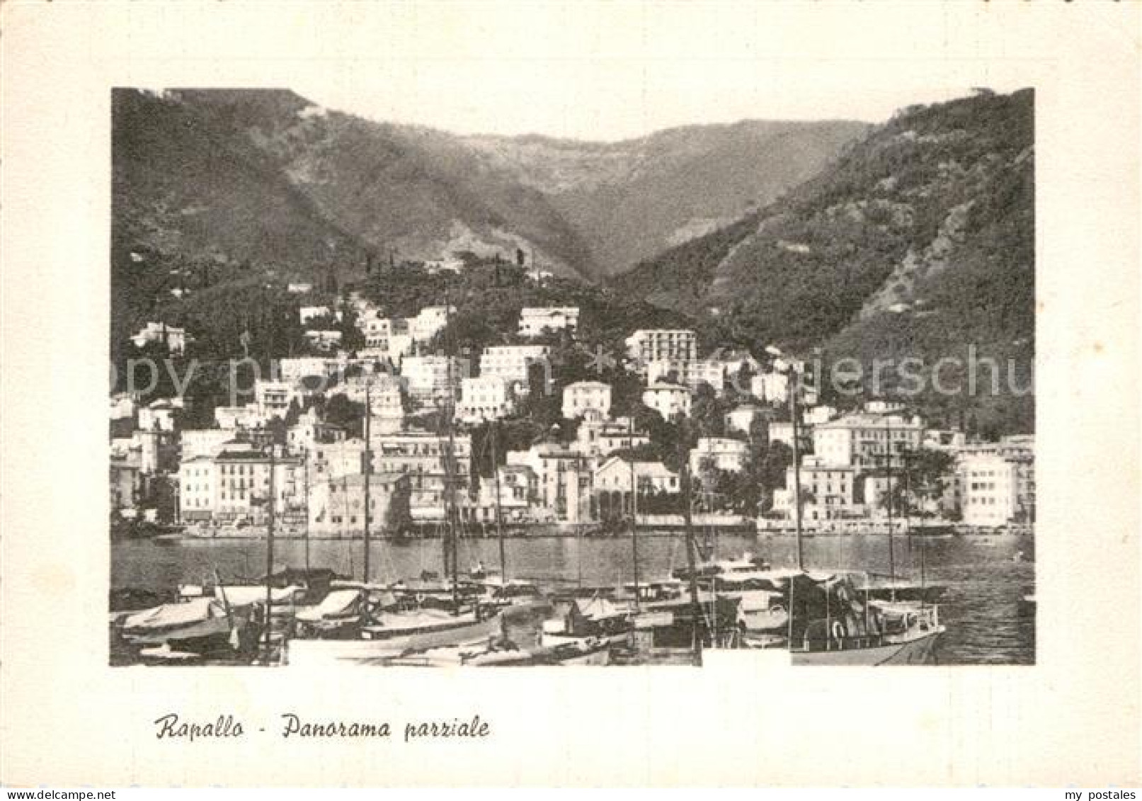 72976610 Rapallo Panorama Parziale Porto Rapallo - Autres & Non Classés