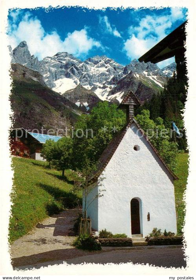 72976112 Einoedsbach Bei Oberstdorf Mit Trettach Maedelgabel Hochfrottspitze Ein - Oberstdorf