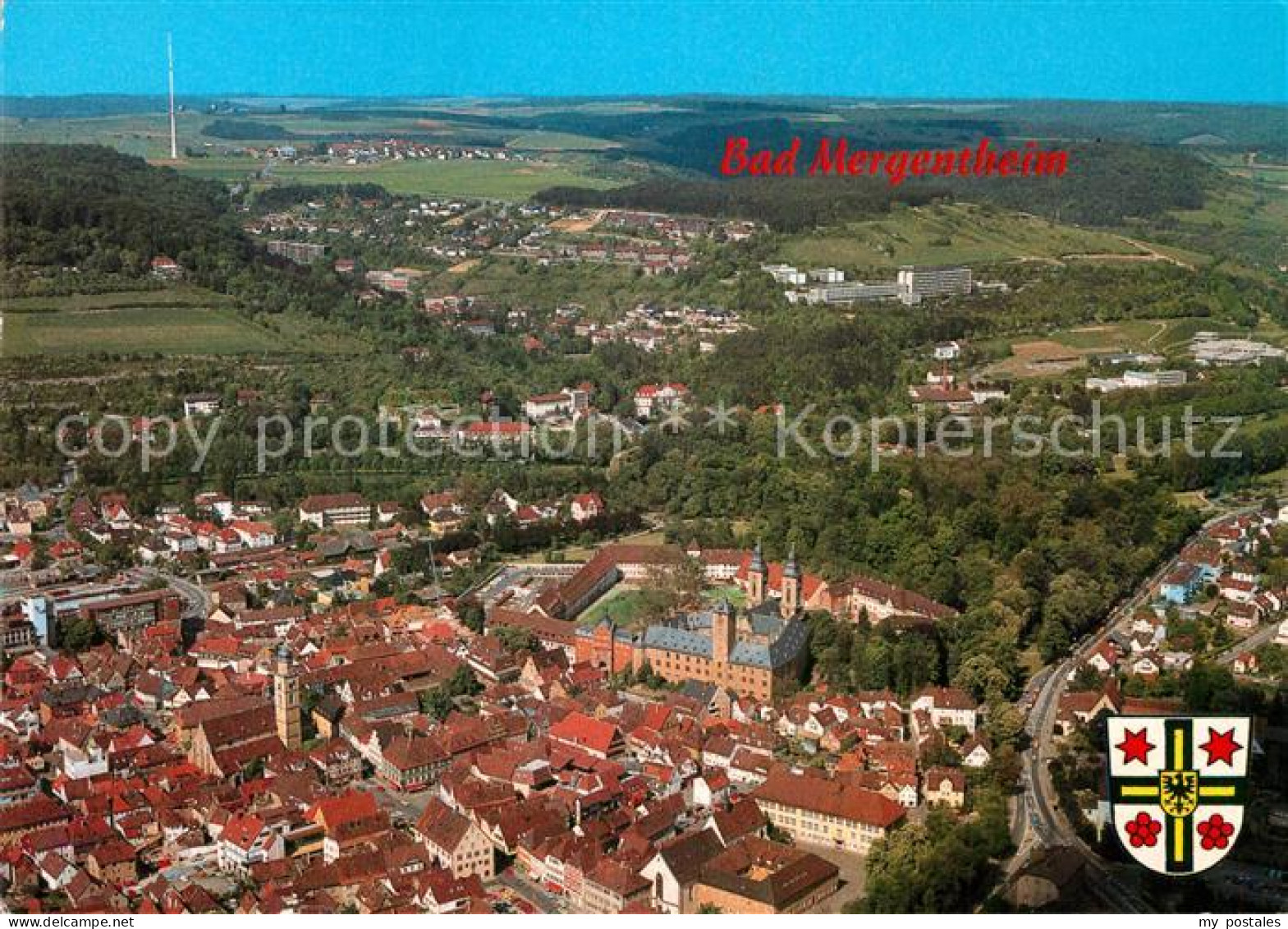 72976094 Bad Mergentheim Fliegeraufnahme Bad Mergentheim - Bad Mergentheim