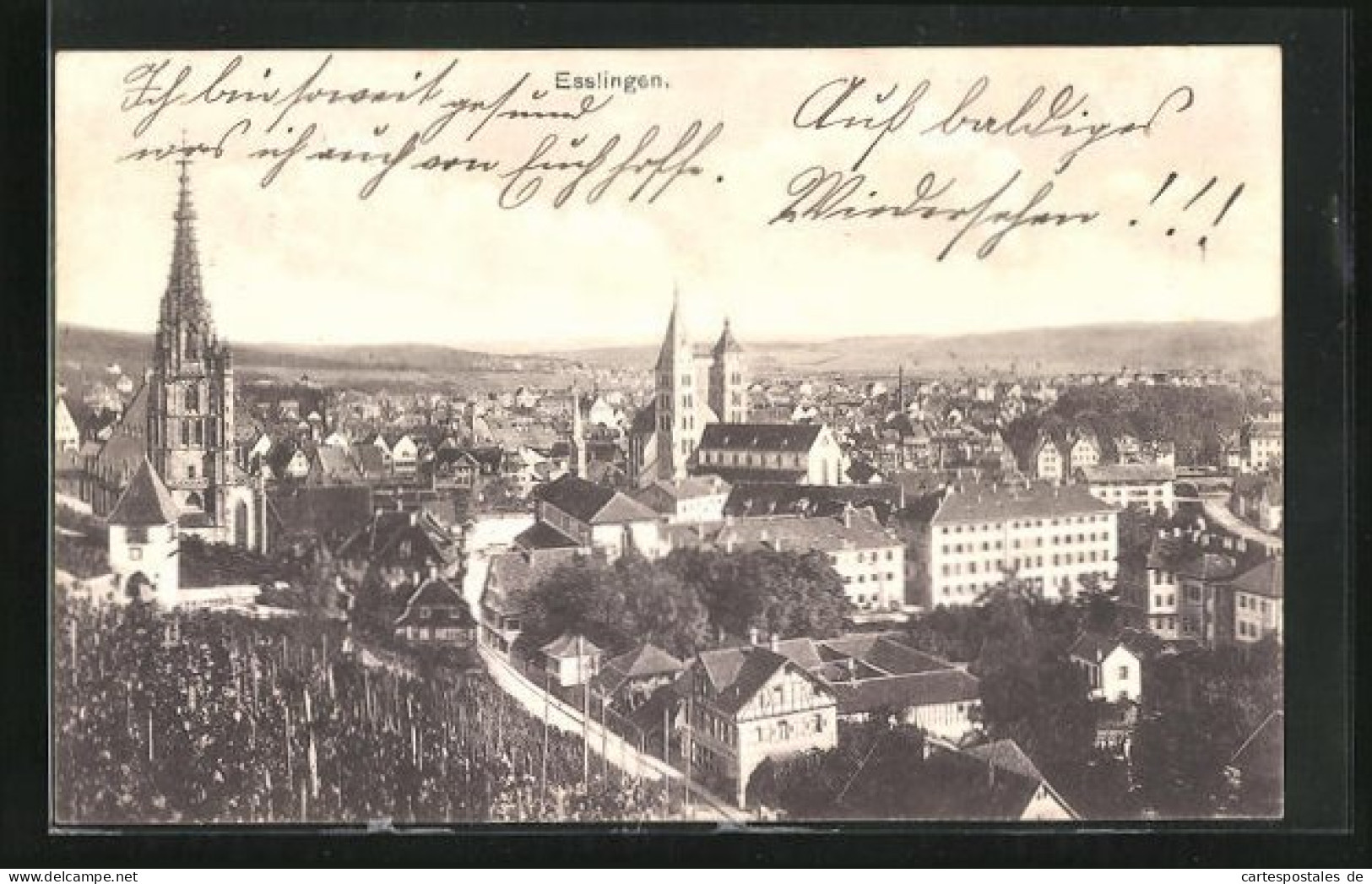 AK Esslingen A. N., Totalansicht  - Esslingen