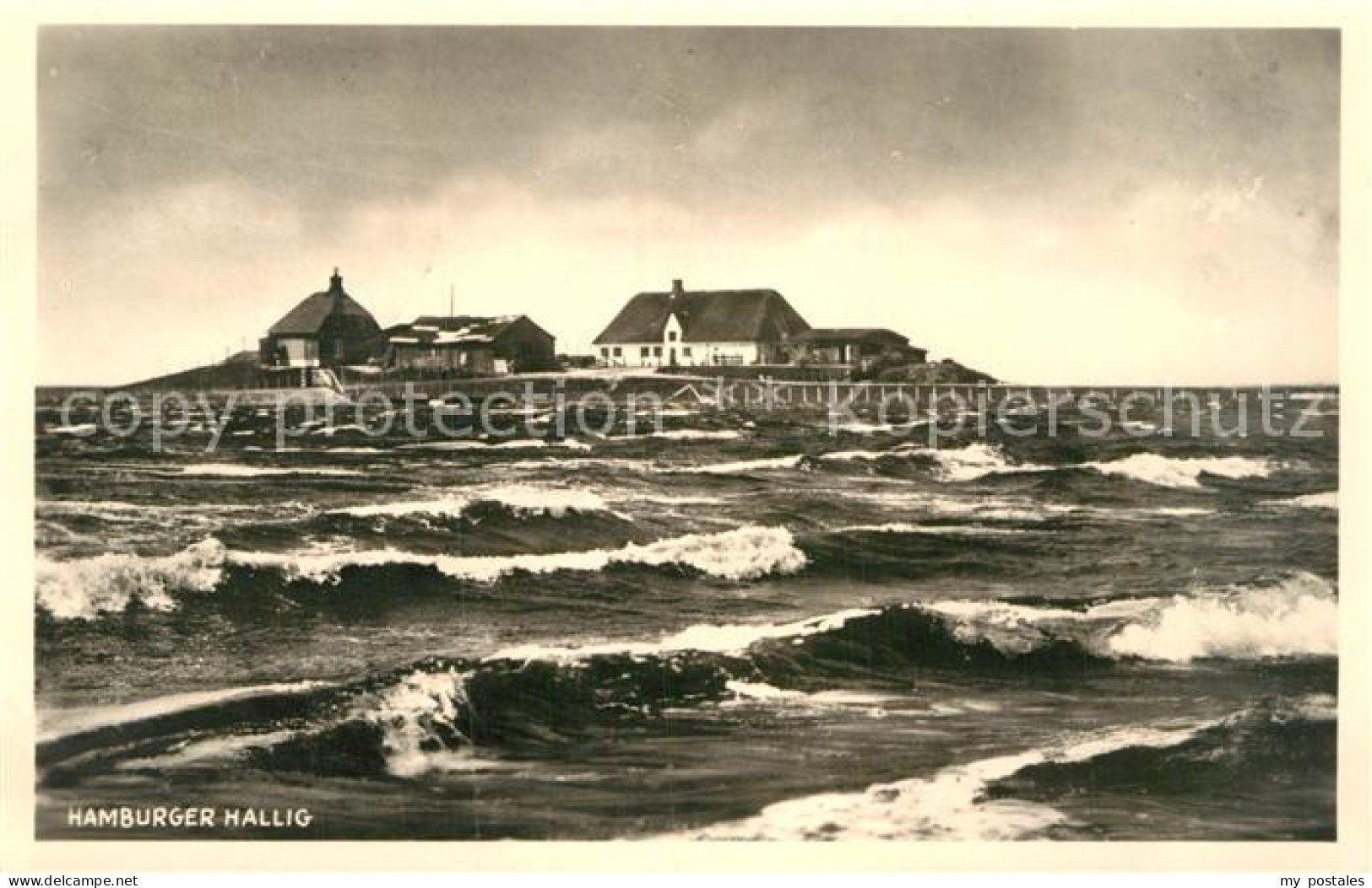 72974512 Hamburger Hallig Ansicht Vom Meer Aus Hamburger Hallig - Autres & Non Classés