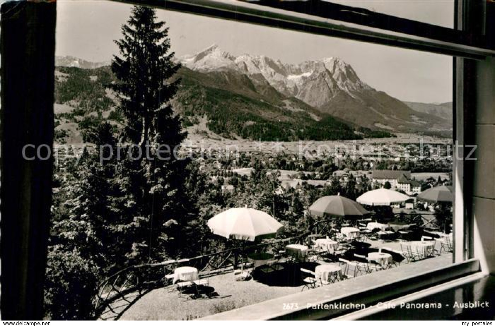 72974453 Partenkirchen Cafe Panorama Ausblick Zu Den Alpen Partenkirchen - Garmisch-Partenkirchen