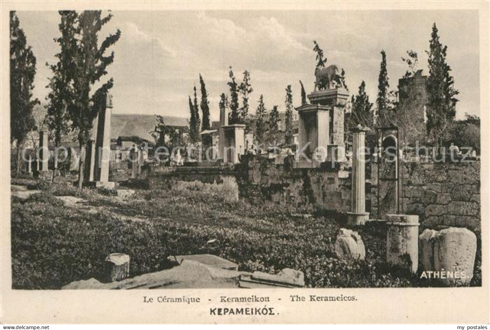 72974364 Athenes Athen Le Ceramique Kerameikon Antike Staette Athenes Athen - Grecia