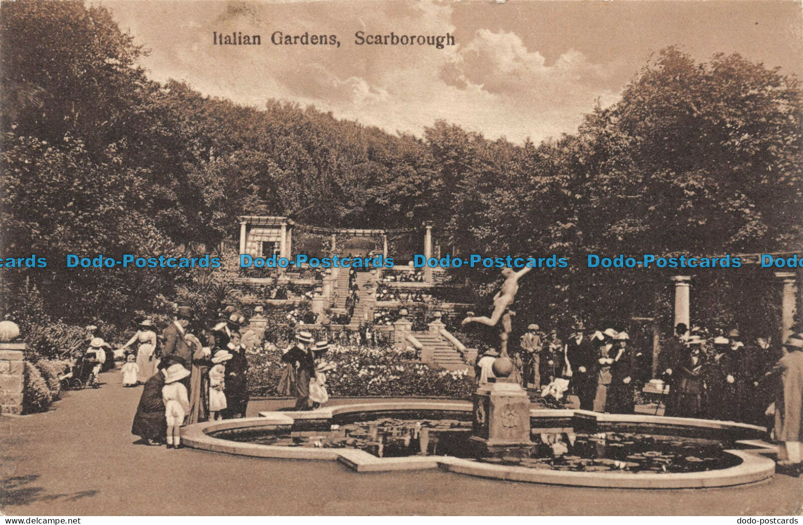 R080807 Italian Gardens. Scarborough - Wereld